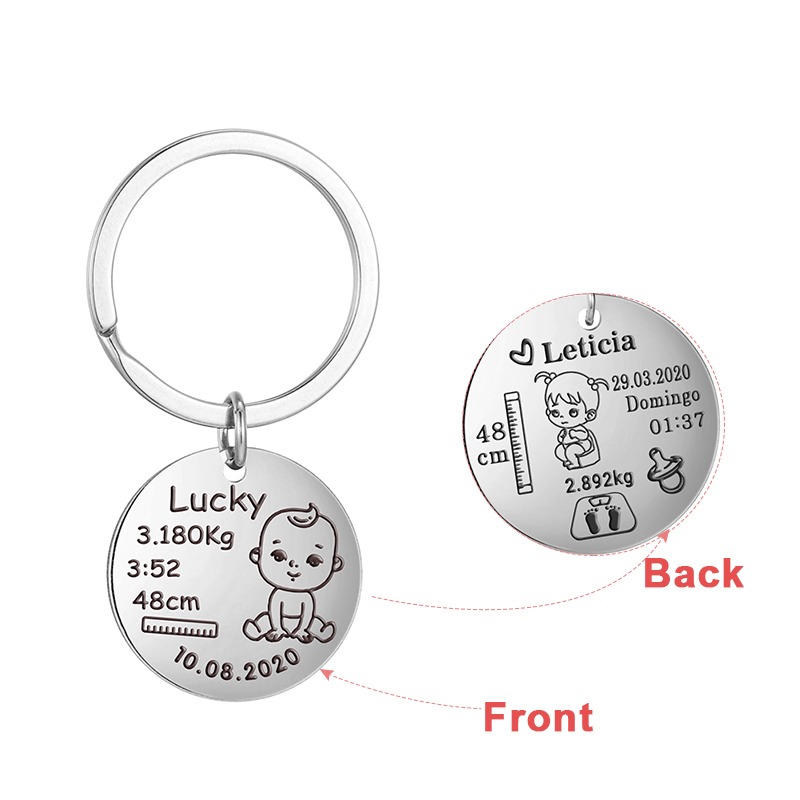 Personalized Custom Baby Keych - Embroidery Alphabet 리뷰 및 가격