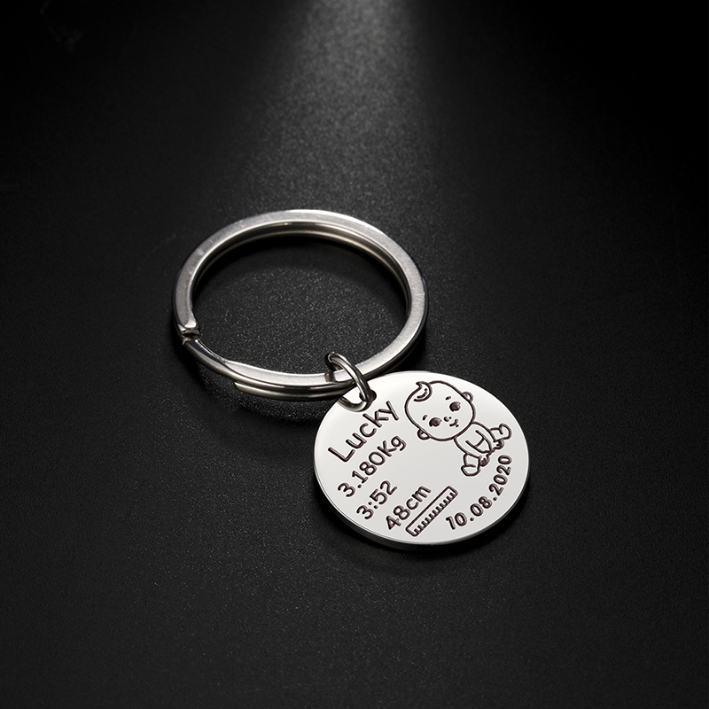Personalized Custom Baby Keych - Embroidery Alphabet 리뷰 및 가격