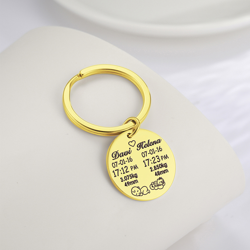 Personalized Custom Baby Keych - Embroidery Alphabet 리뷰 및 가격