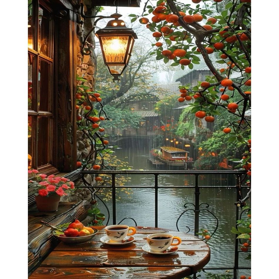 RUOPOTY Oil Lamp Diamond Paint - Embroidery Ideas For Bags 리뷰 및 가격