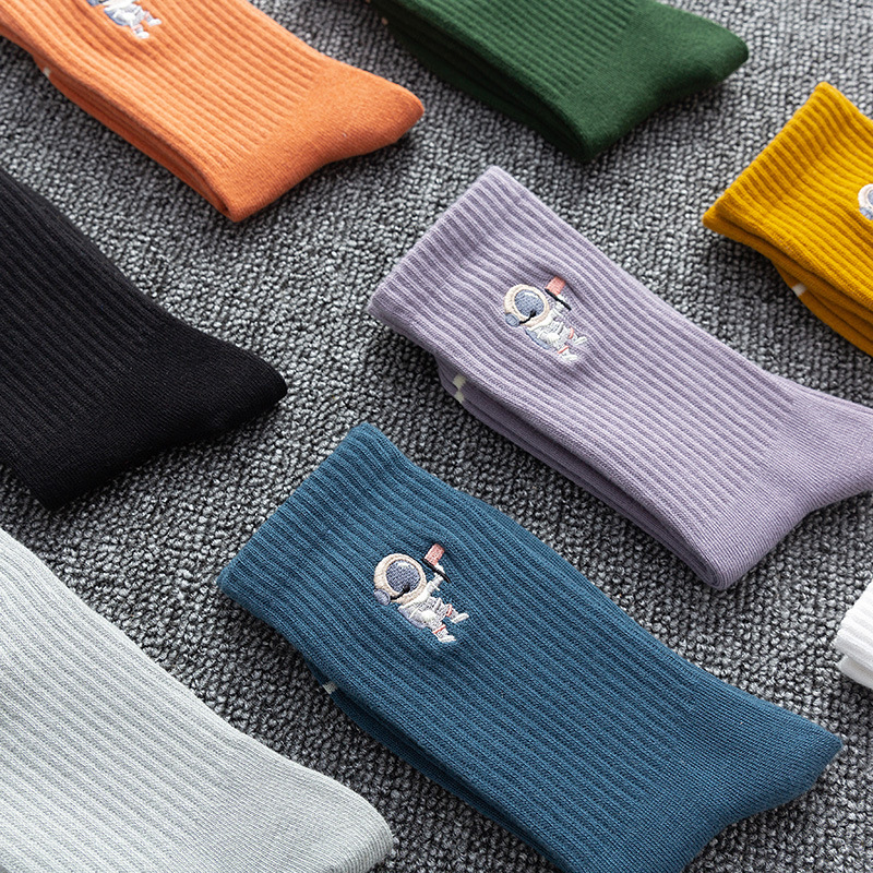 Korea Socks Women's Winter Fun - Embroidery On Socks 리뷰 및 가격