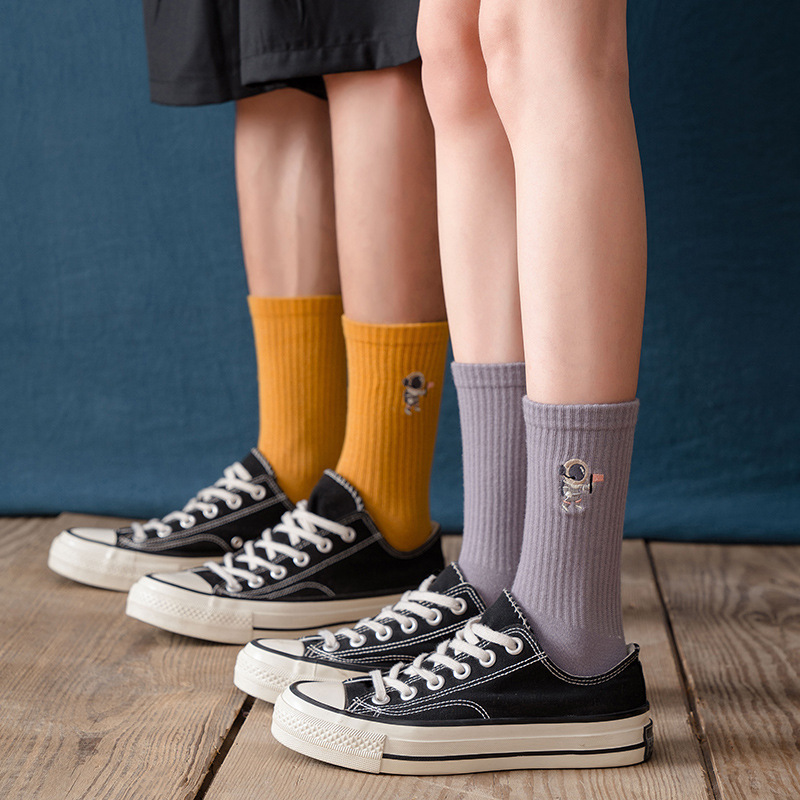 Korea Socks Women's Winter Fun - Embroidery On Socks 리뷰 및 가격