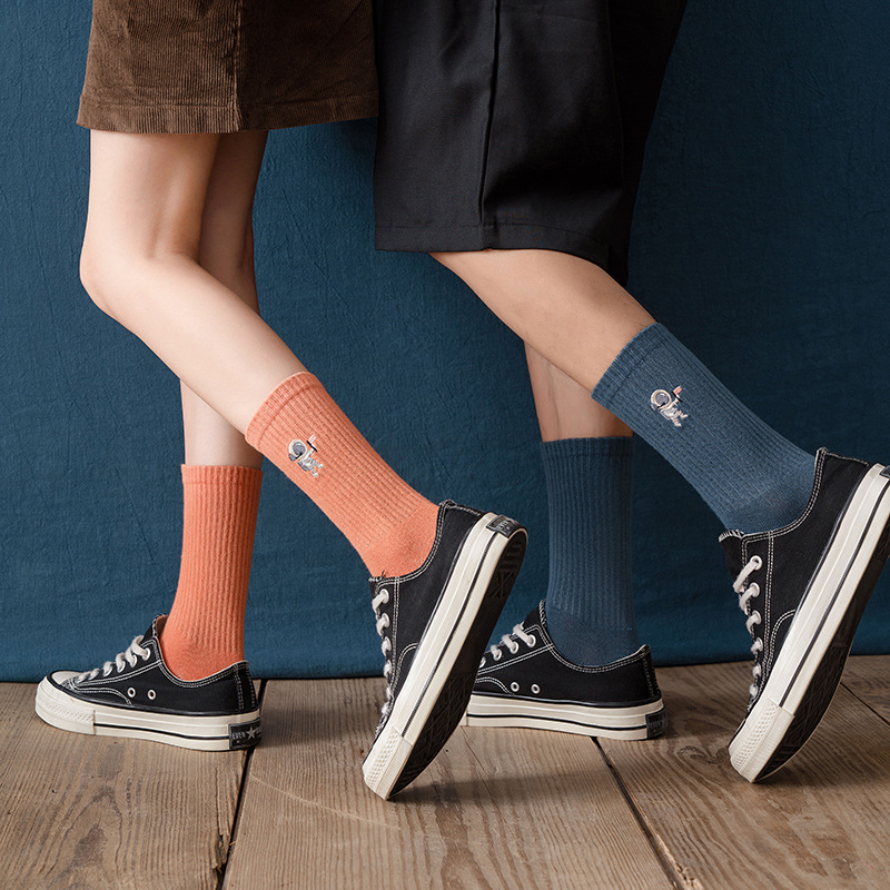 Korea Socks Women's Winter Fun - Embroidery On Socks 리뷰 및 가격