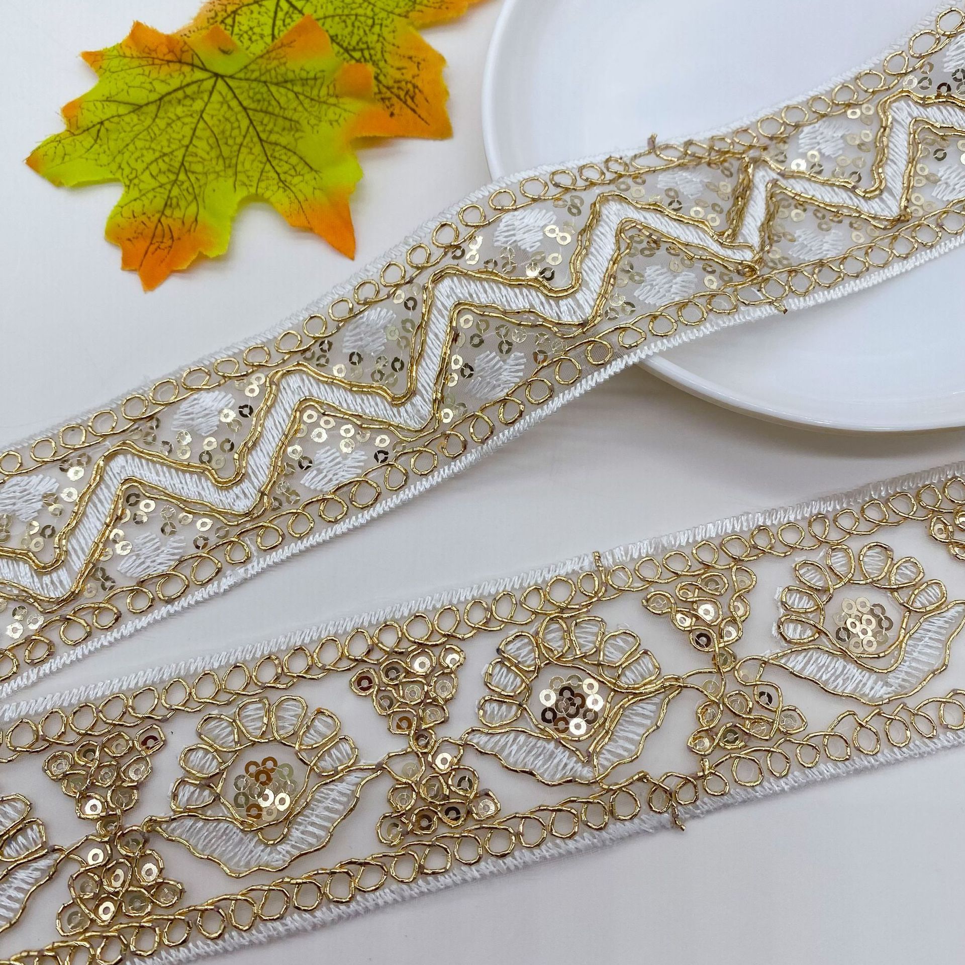 3Yards Of Wholesale National S - Embroidery Gold 리뷰 및 가격