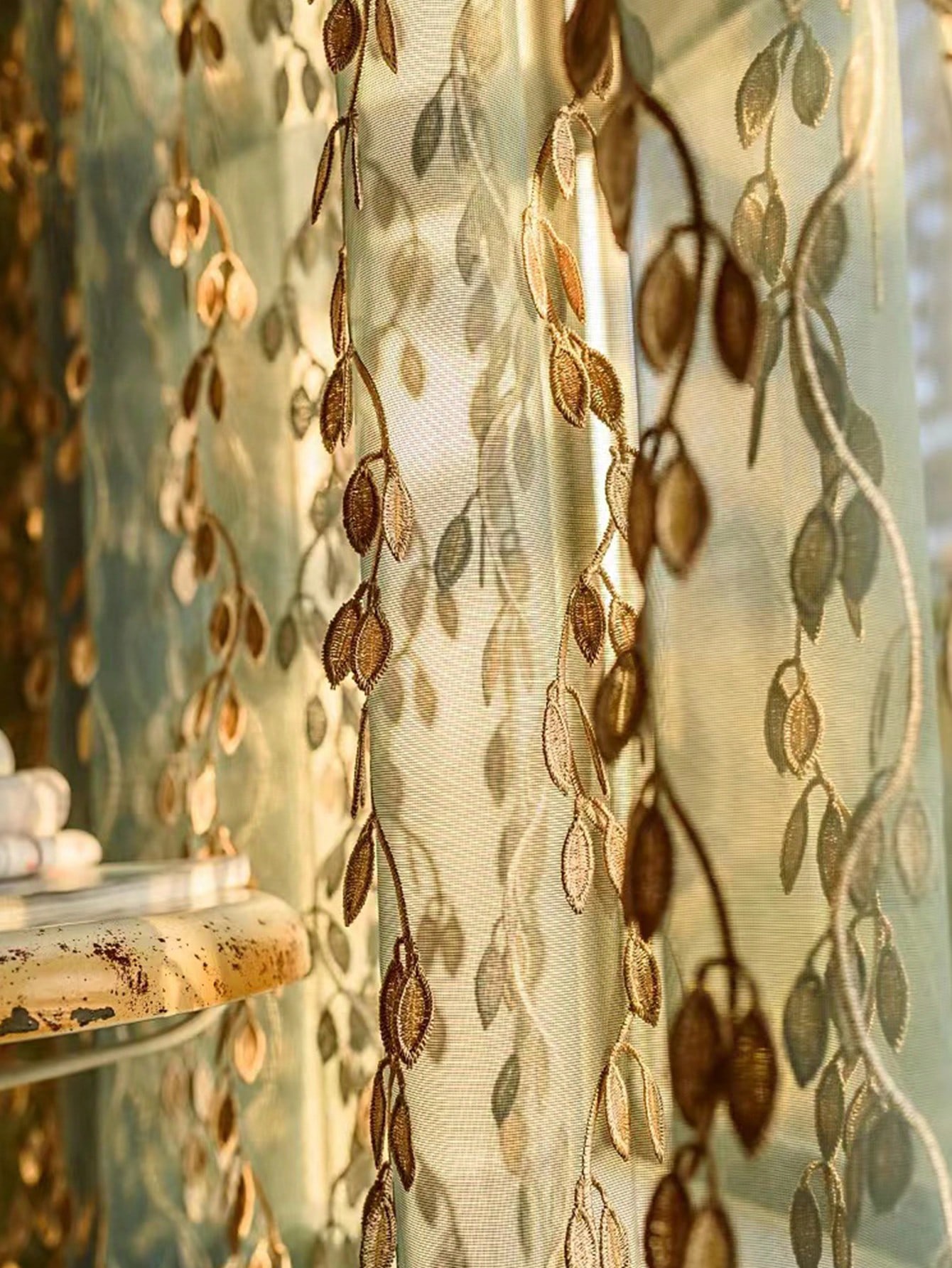 1Pc French Luxurious Gold Gree - Embroidery Gold 리뷰 및 가격