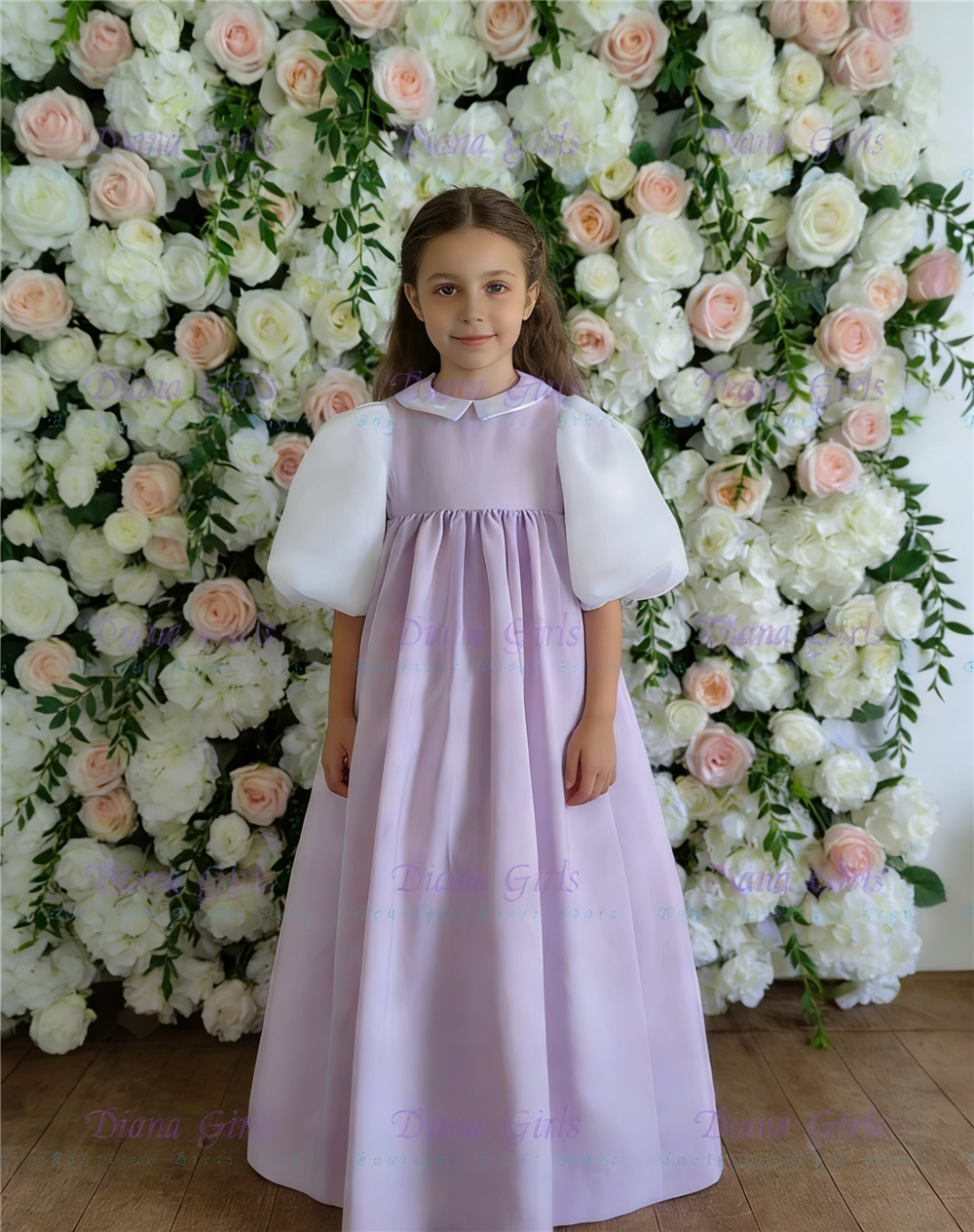 Quality Lovely Flower Girl Dre - Embroidery Design Love 리뷰 및 가격