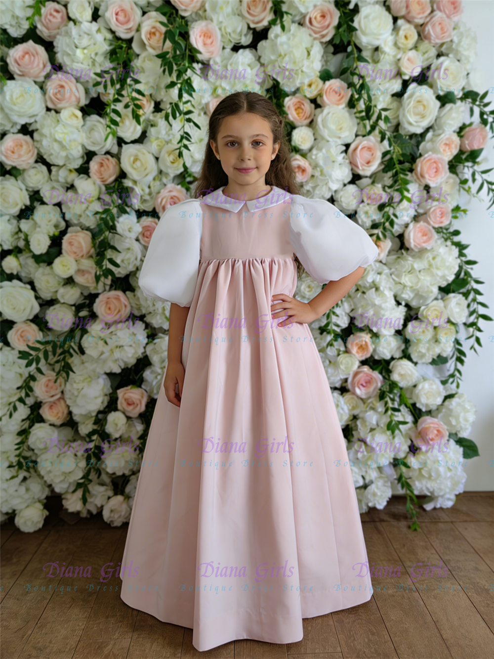 Quality Lovely Flower Girl Dre - Embroidery Design Love 리뷰 및 가격