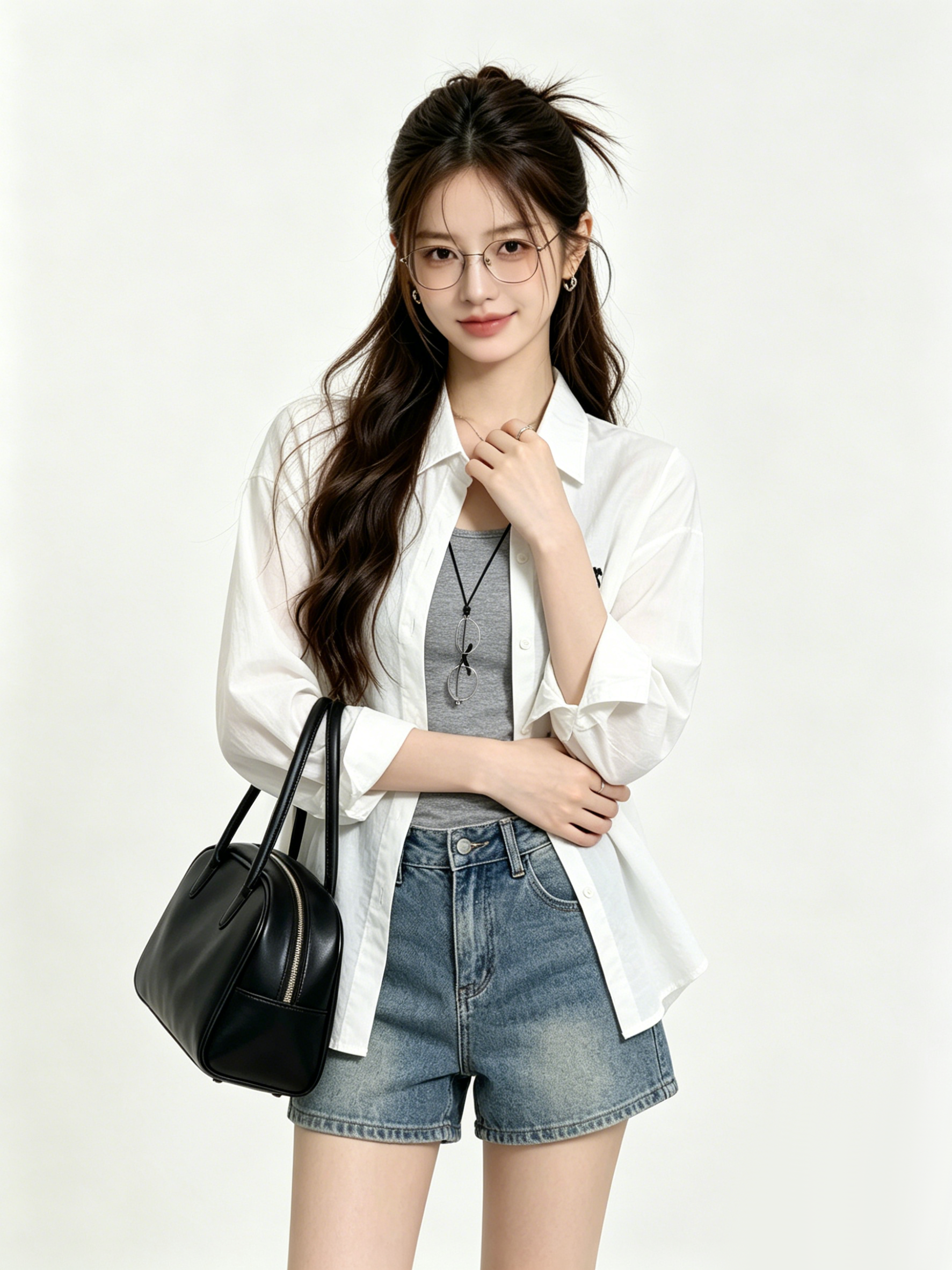 Spring Summer Outfit Korean Co - Embroidery Vest 리뷰 및 가격
