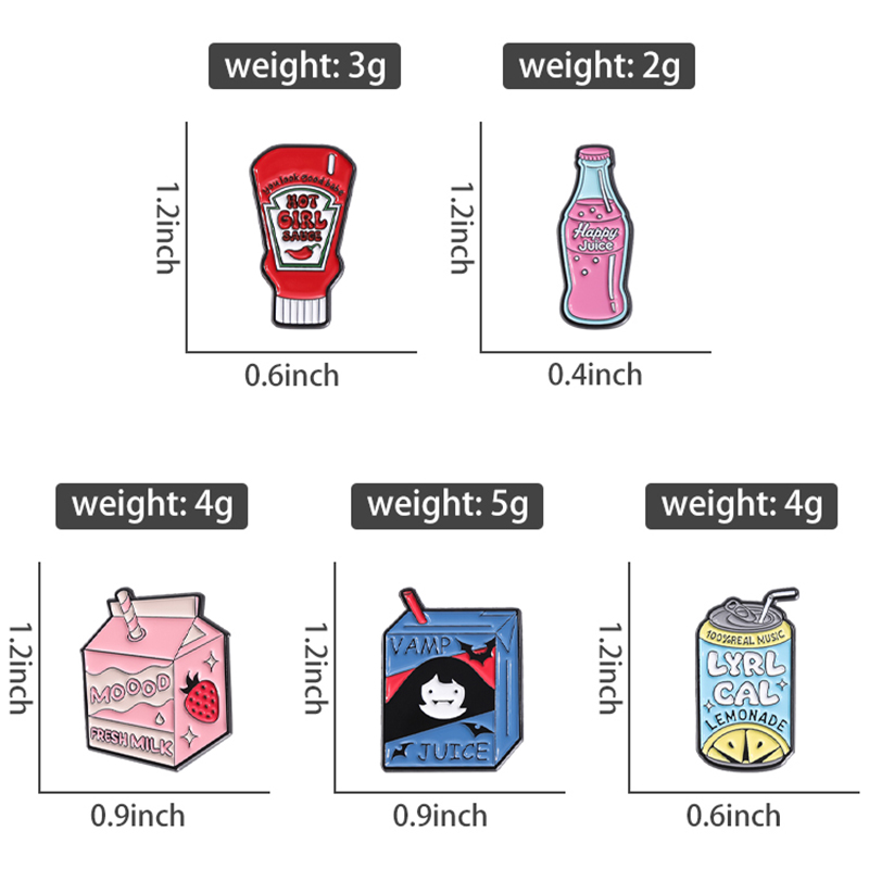 Delicious Food Enamel Pins Cus - Embroidery Gothic 리뷰 및 가격