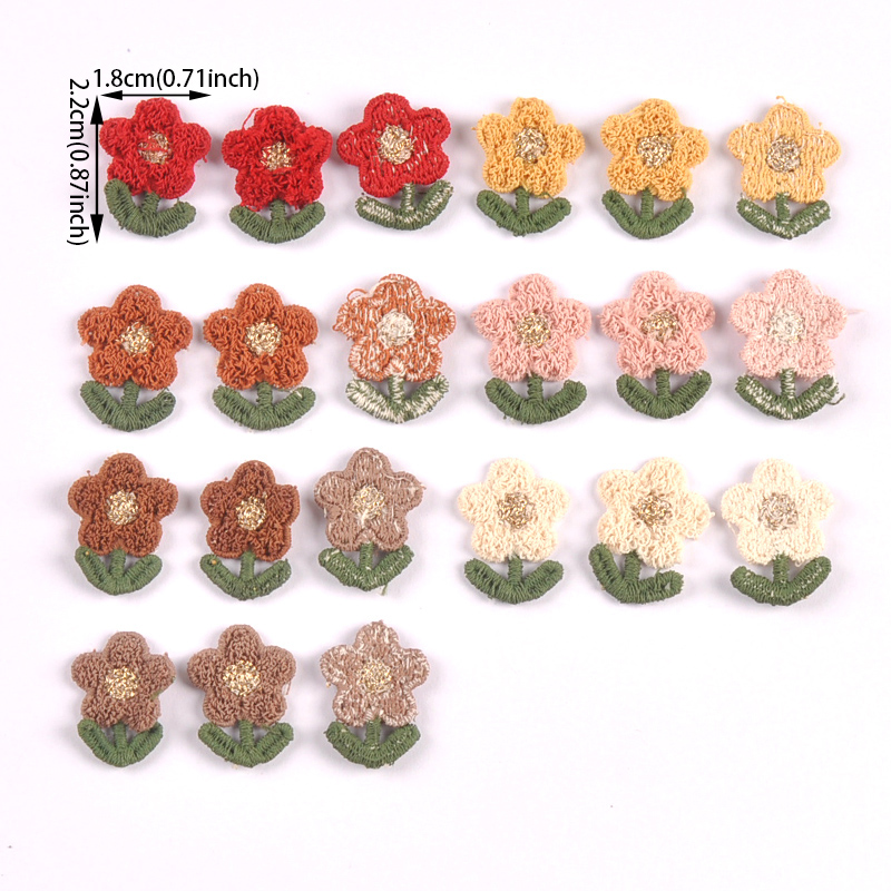 10pcs 22x18mm Unadhesive Carto - Embroidery On Socks 리뷰 및 가격