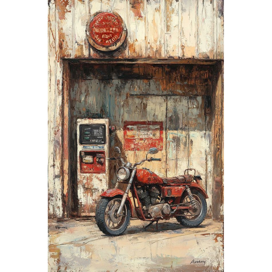RUOPOTY Red Motorcycle 5d Diam - Embroidery Ideas For Bags 리뷰 및 가격