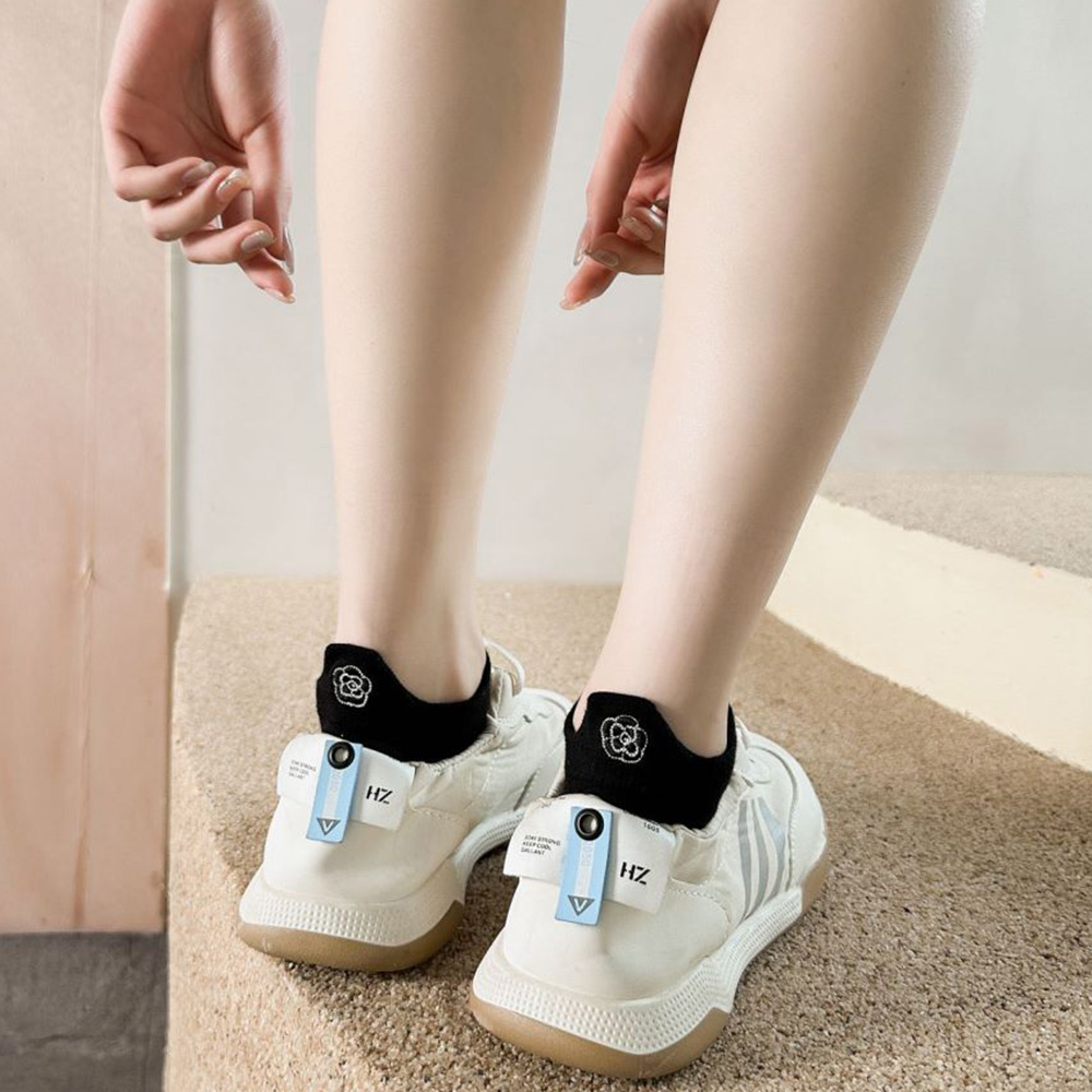 3 Pair Kawaii Flower Animal Em - Embroidery On Socks 리뷰 및 가격