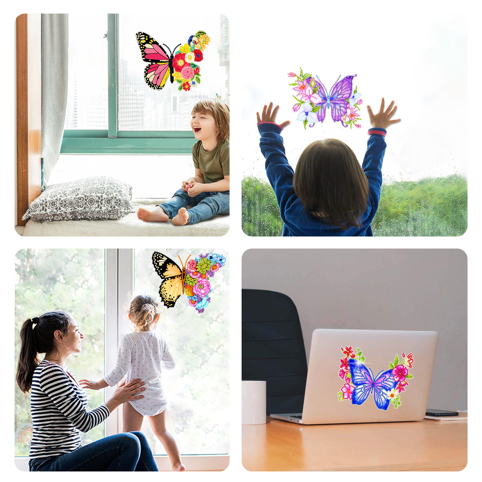 Cartoon Butterfly Diamond Pain - Embroidery Ideas For Bags 리뷰 및 가격