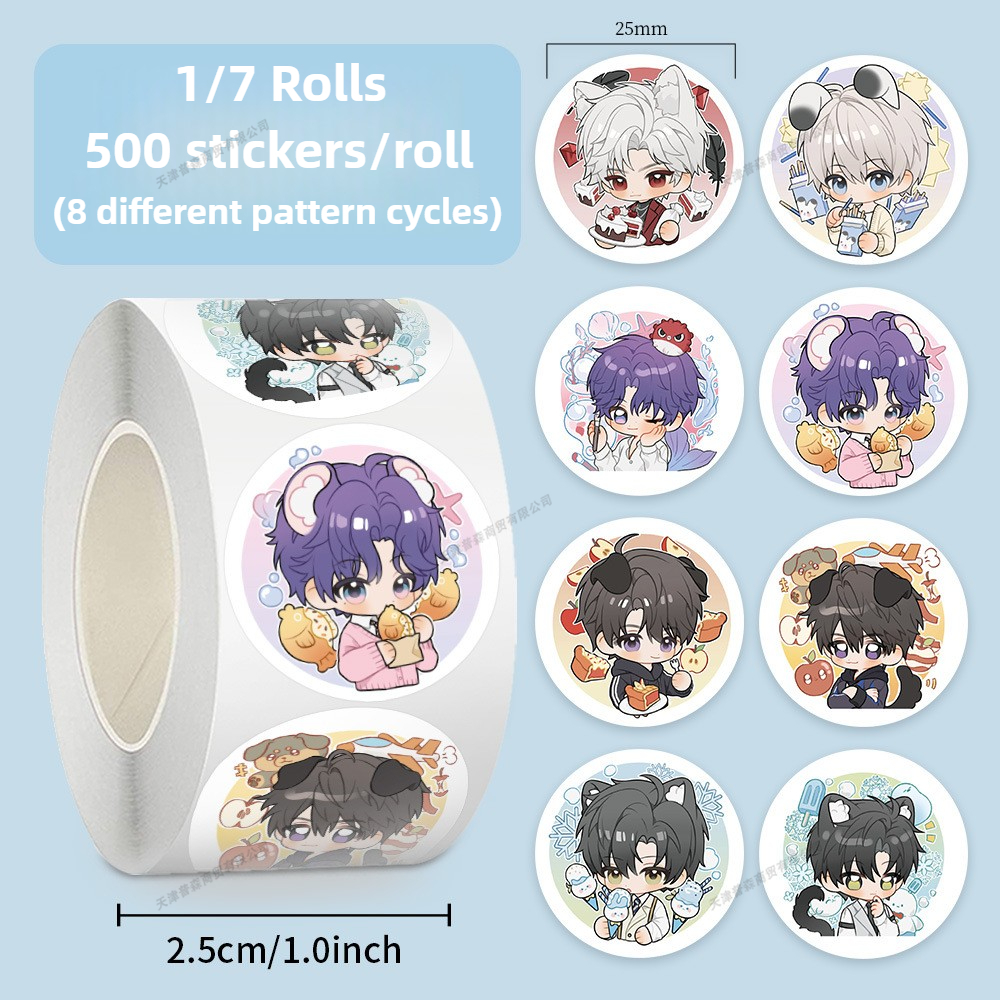 500Pcs Roll Kawaii Cartoon Sti - Embroidery Wall Art 리뷰 및 가격