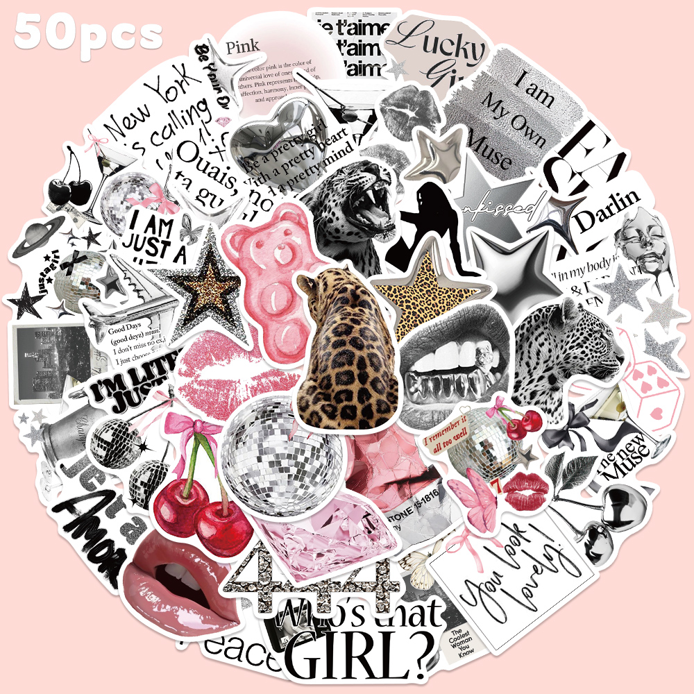 50pcs Silver Lucky Sticker Fas - Embroidery Wall Art 리뷰 및 가격