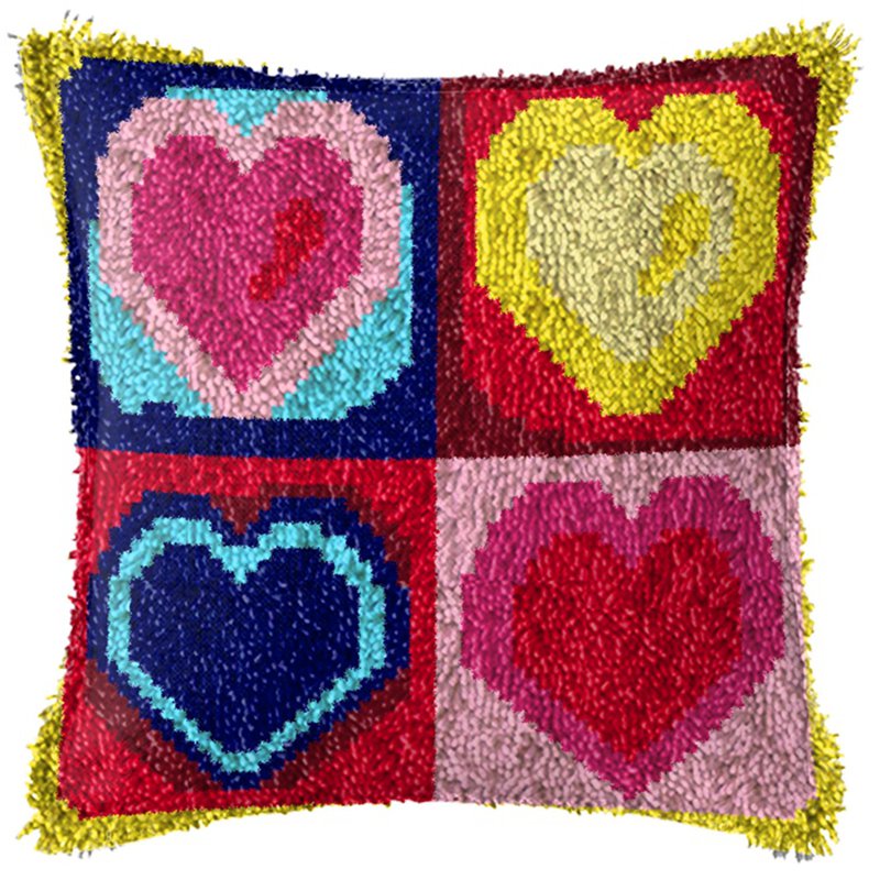 Rainbow Love Series Latch Hook - Embroidery Tas 리뷰 및 가격