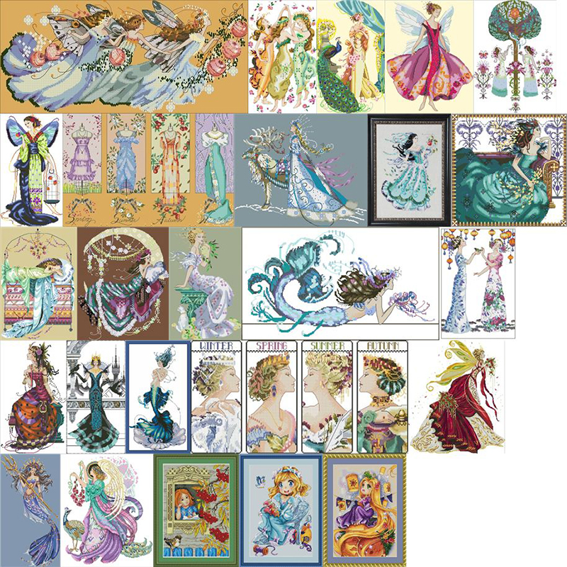 Cross Stitch Kit for DIY Needl - Embroidery Design Love 리뷰 및 가격