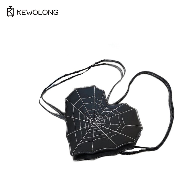 Gothic Bat Shape Shoulder Bag  - Embroidery Gothic 리뷰 및 가격