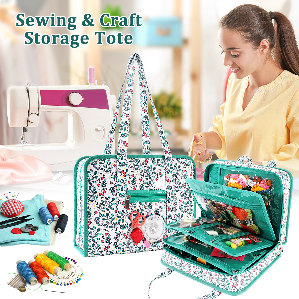Embroidery Tools Kit Storage B - Embroidery Tas 리뷰 및 가격