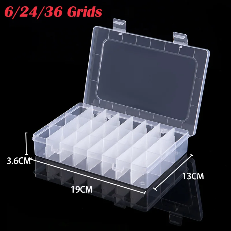6/24/36 Grids Plastic Storage  - Embroidery Tas 리뷰 및 가격
