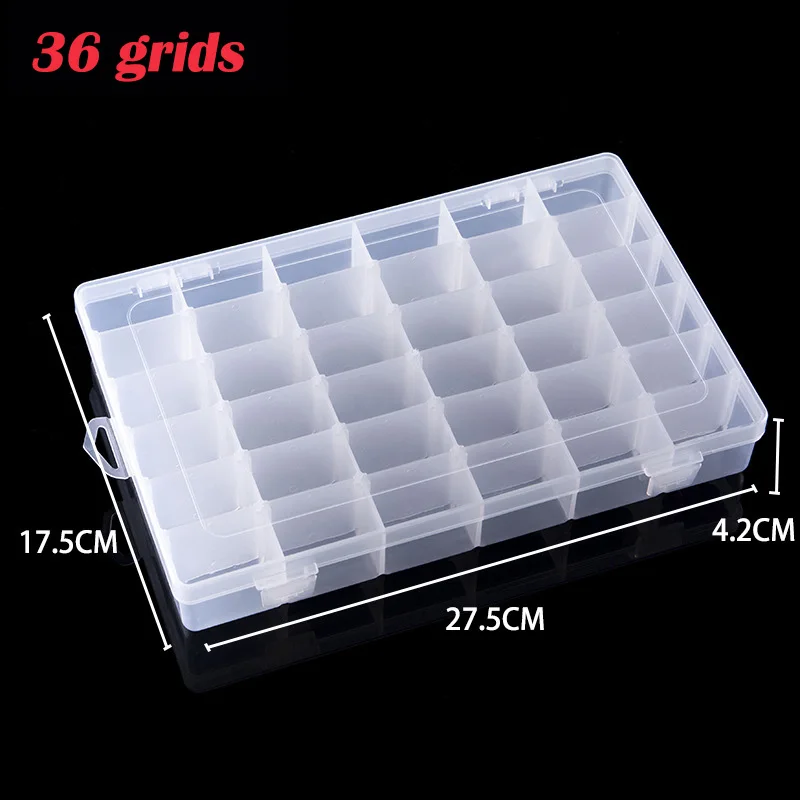 6/24/36 Grids Plastic Storage  - Embroidery Tas 리뷰 및 가격