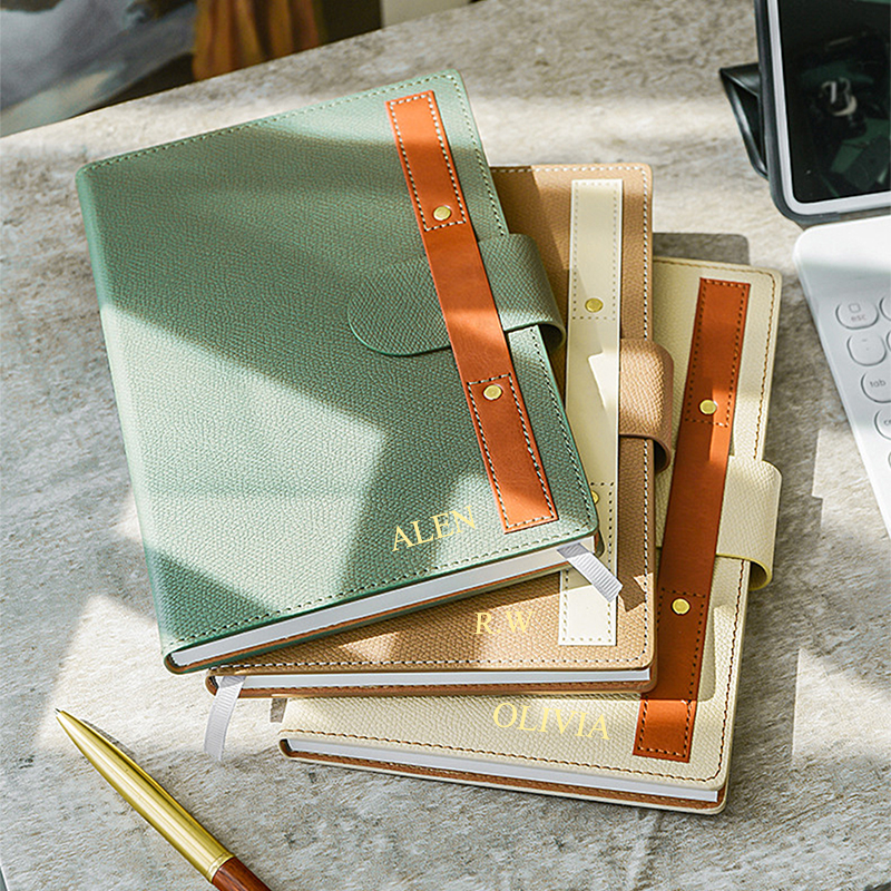 Engraving PU Cover A5 Notebook - Embroidery Alphabet 리뷰 및 가격