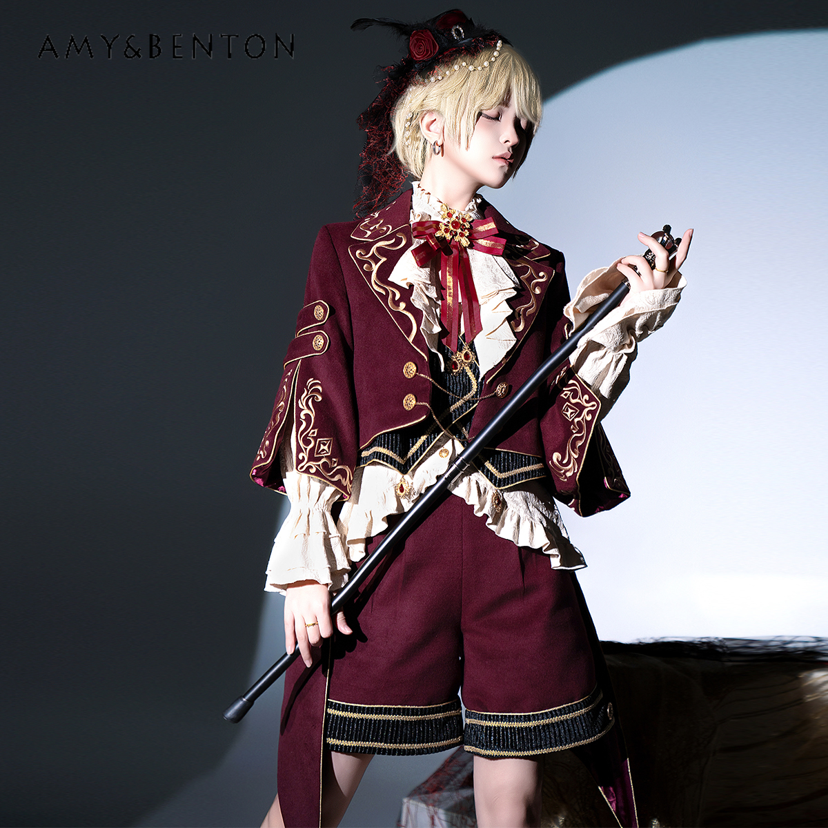 British Court Style Elegant Pr - Embroidery Gothic 리뷰 및 가격