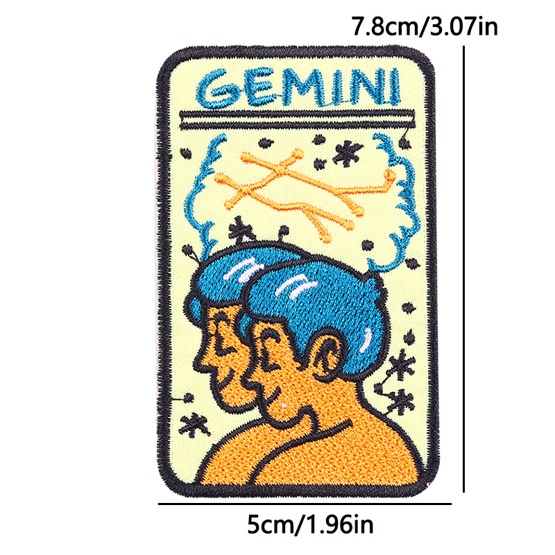 Zodiac Constellation Iron On P - Embroidery Ideas For Bags 리뷰 및 가격