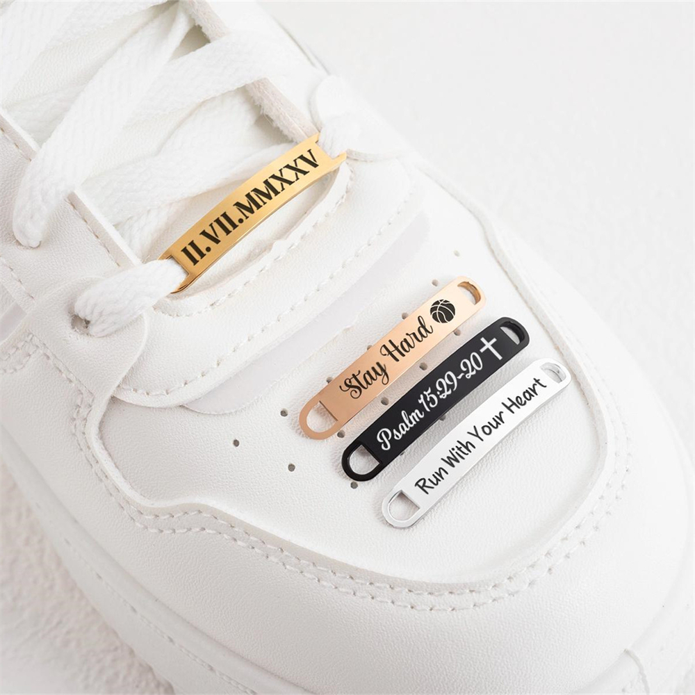 Running Shoe Tag Personalized  - Embroidery Charm 리뷰 및 가격