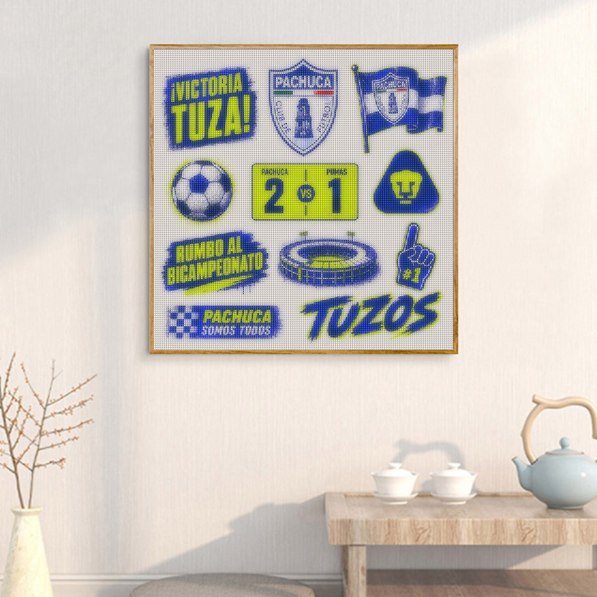 Maxico Football Diamond Painti - Embroidery Ideas For Bags 리뷰 및 가격