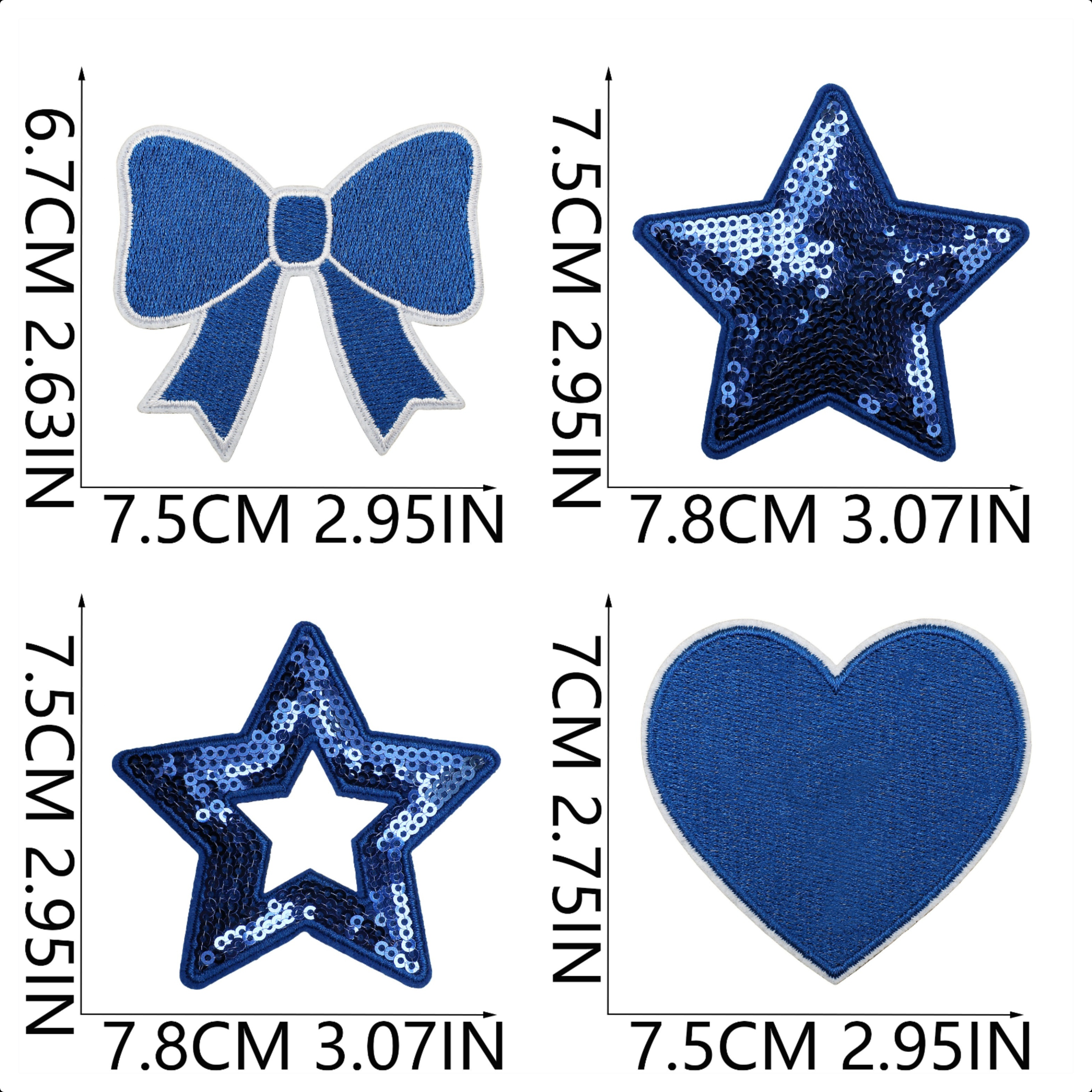 10PCS Bulk Blue Game Day Cheer - Embroidery Design Love 리뷰 및 가격