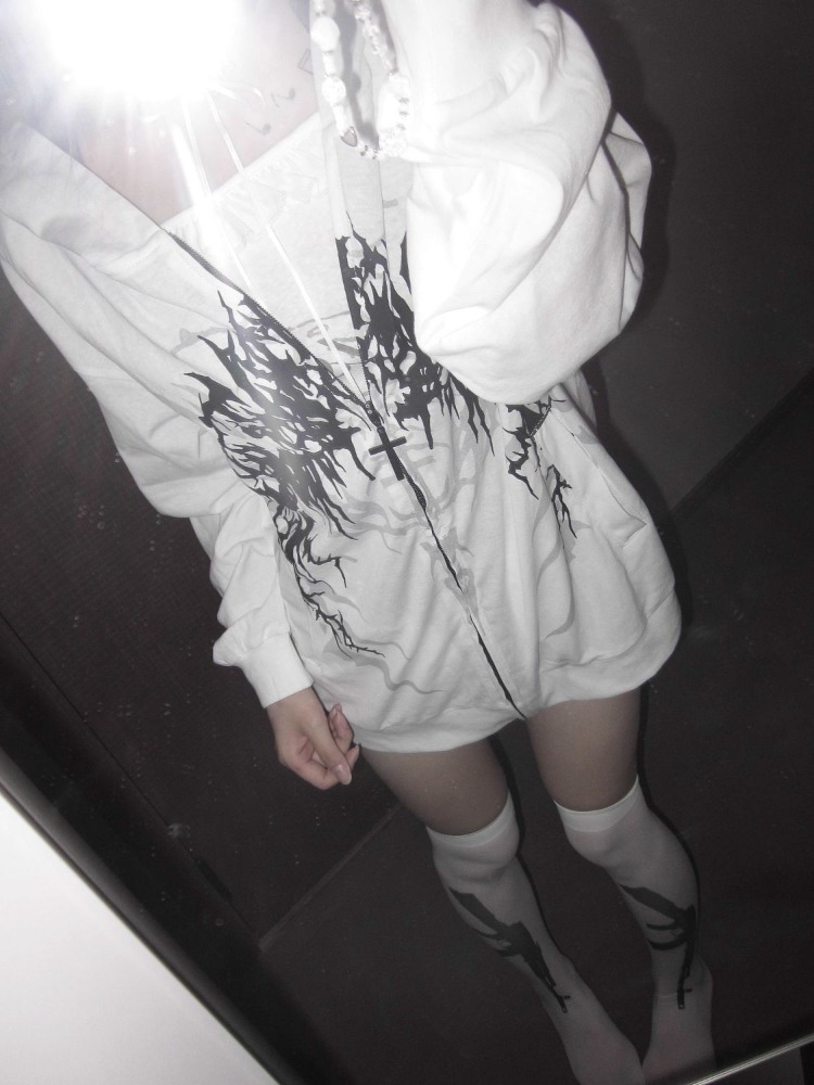 Subculture Y2k Japanese Hooded - Embroidery Zip Up Hoodie 리뷰 및 가격