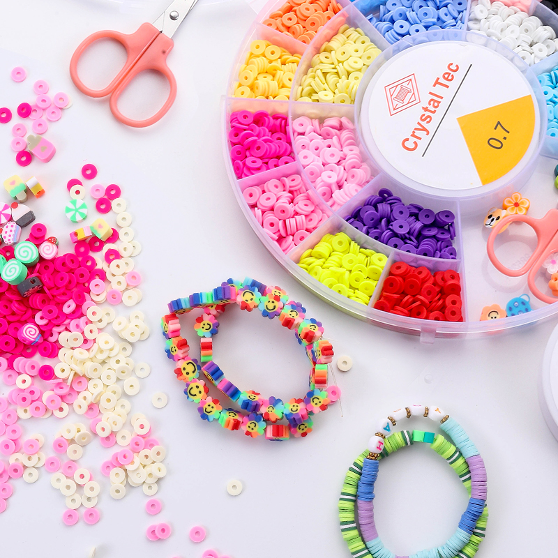 Clay Beads Bracelet Making Kit - Embroidery Charm 리뷰 및 가격