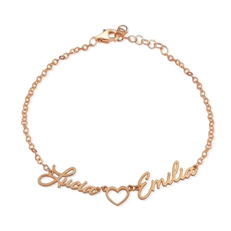 Custom 1-3 Names Bracelet Pers - Embroidery Charm 리뷰 및 가격