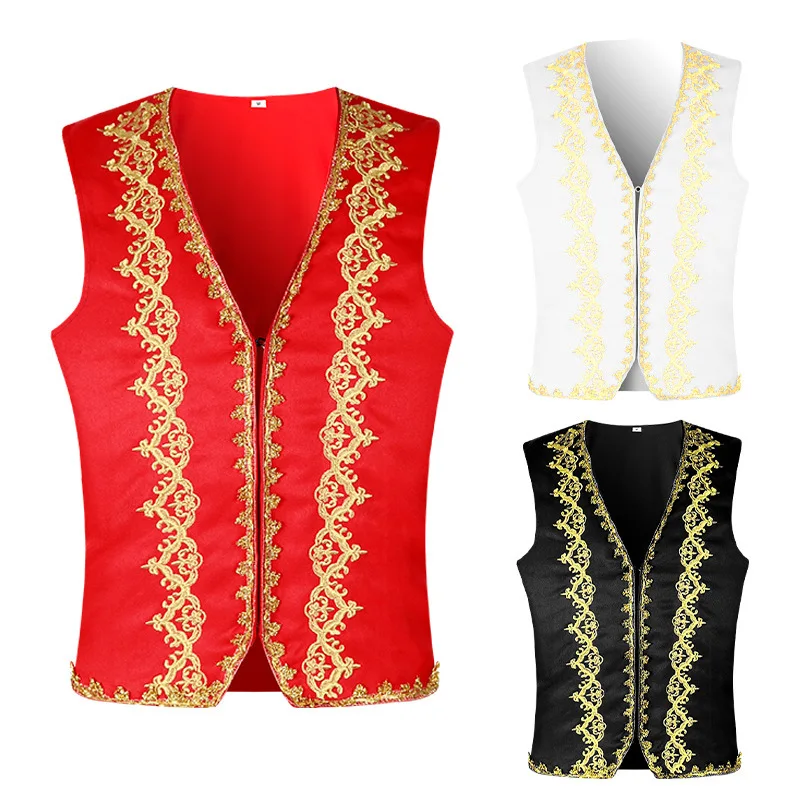 Medieval Gold Embroidery Baroq - Embroidery Vest 리뷰 및 가격