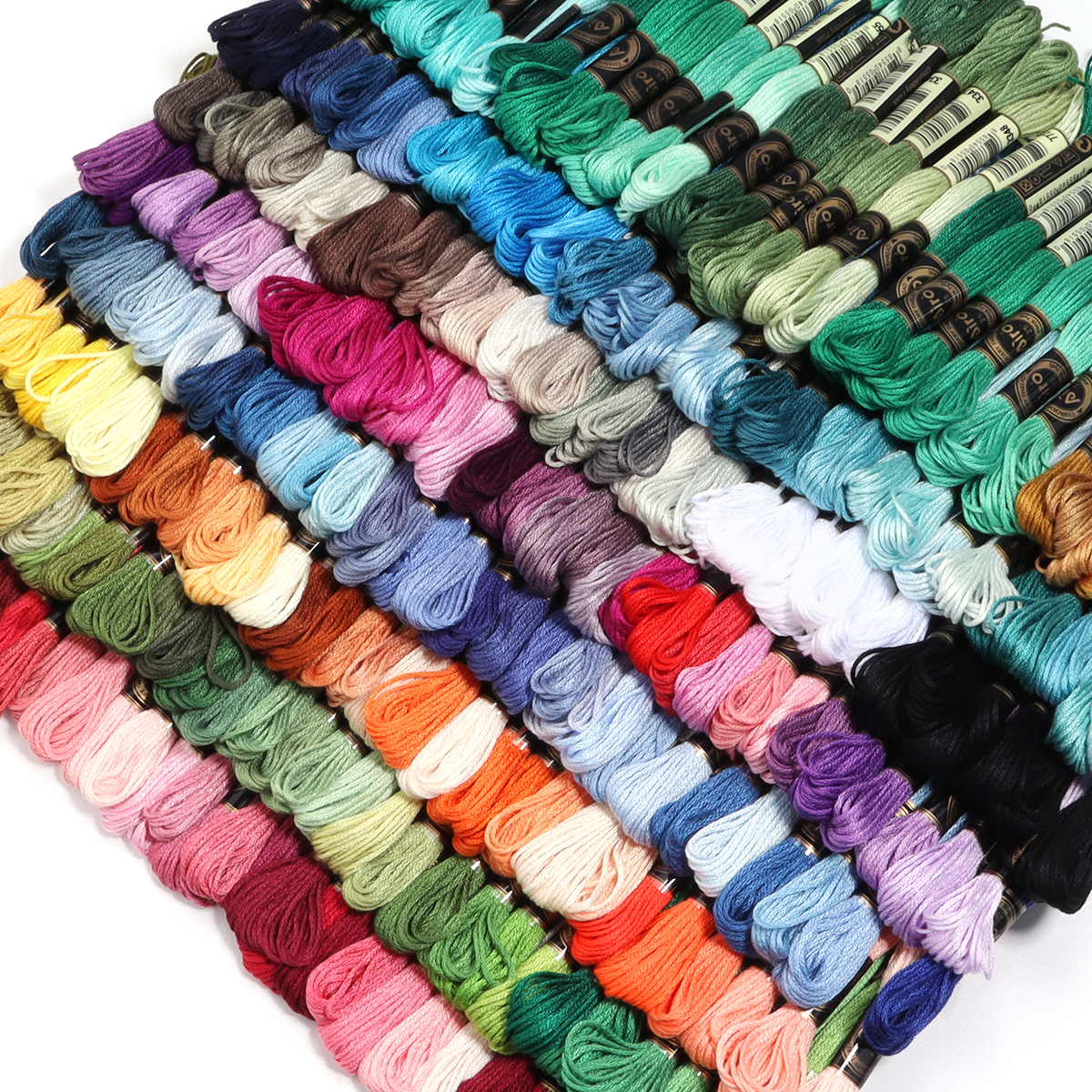 6Pcs/Lot Multicolor Polyester  - Embroidery Threads 리뷰 및 가격
