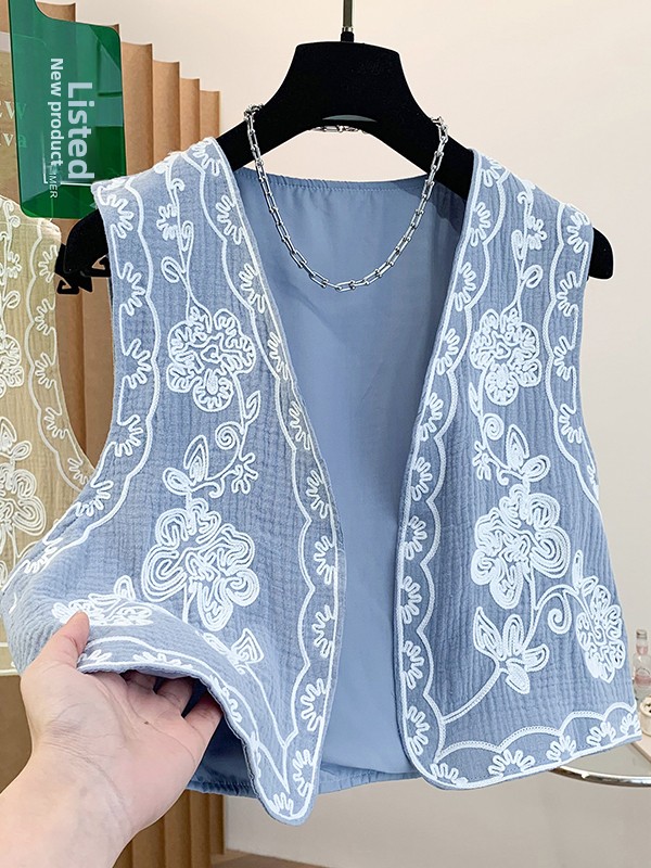 n Sle Heavy Embroidery Travel  - Embroidery Vest 리뷰 및 가격