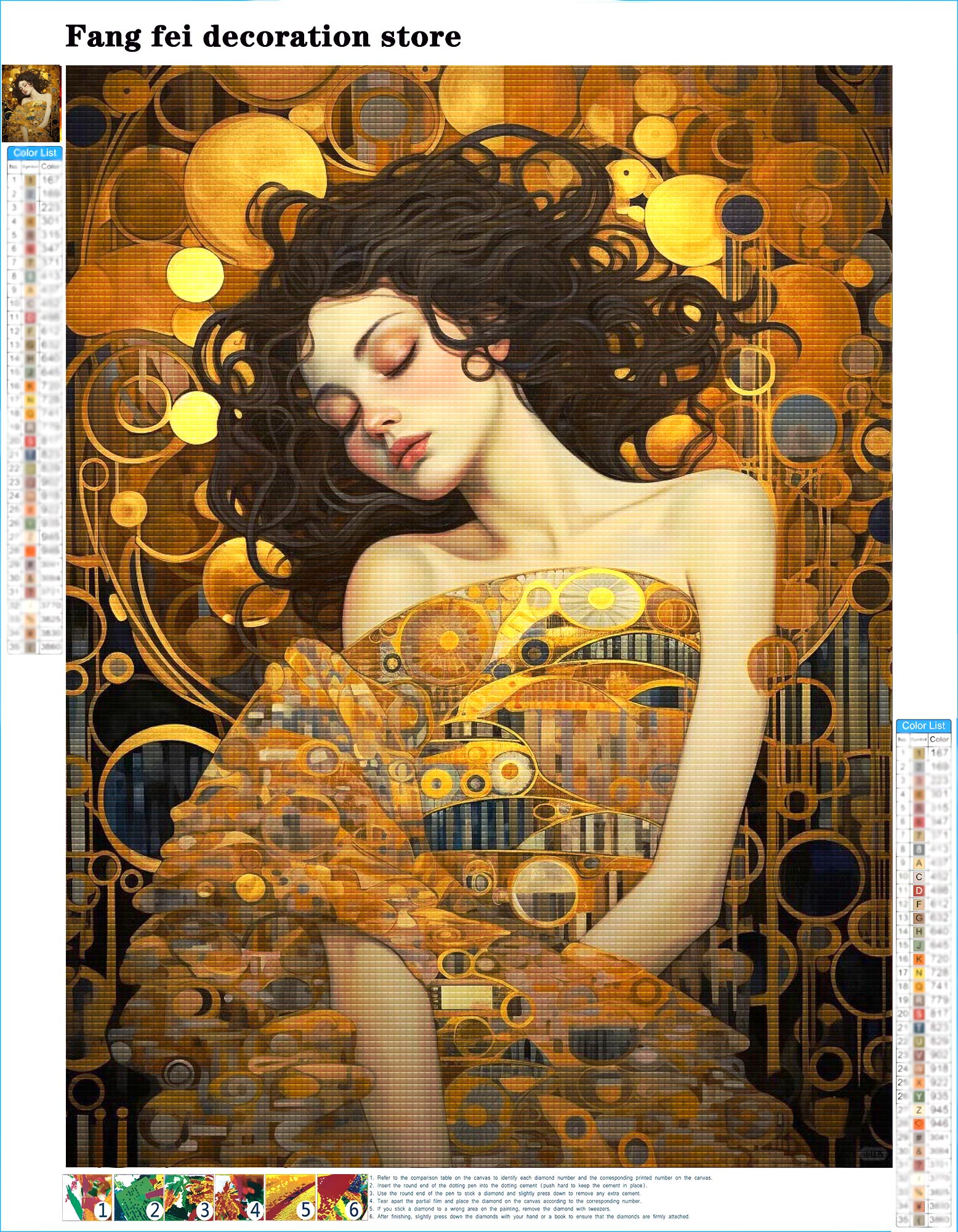 5D AI Fantasy Woman Oil Lmage  - Embroidery Ai 리뷰 및 가격
