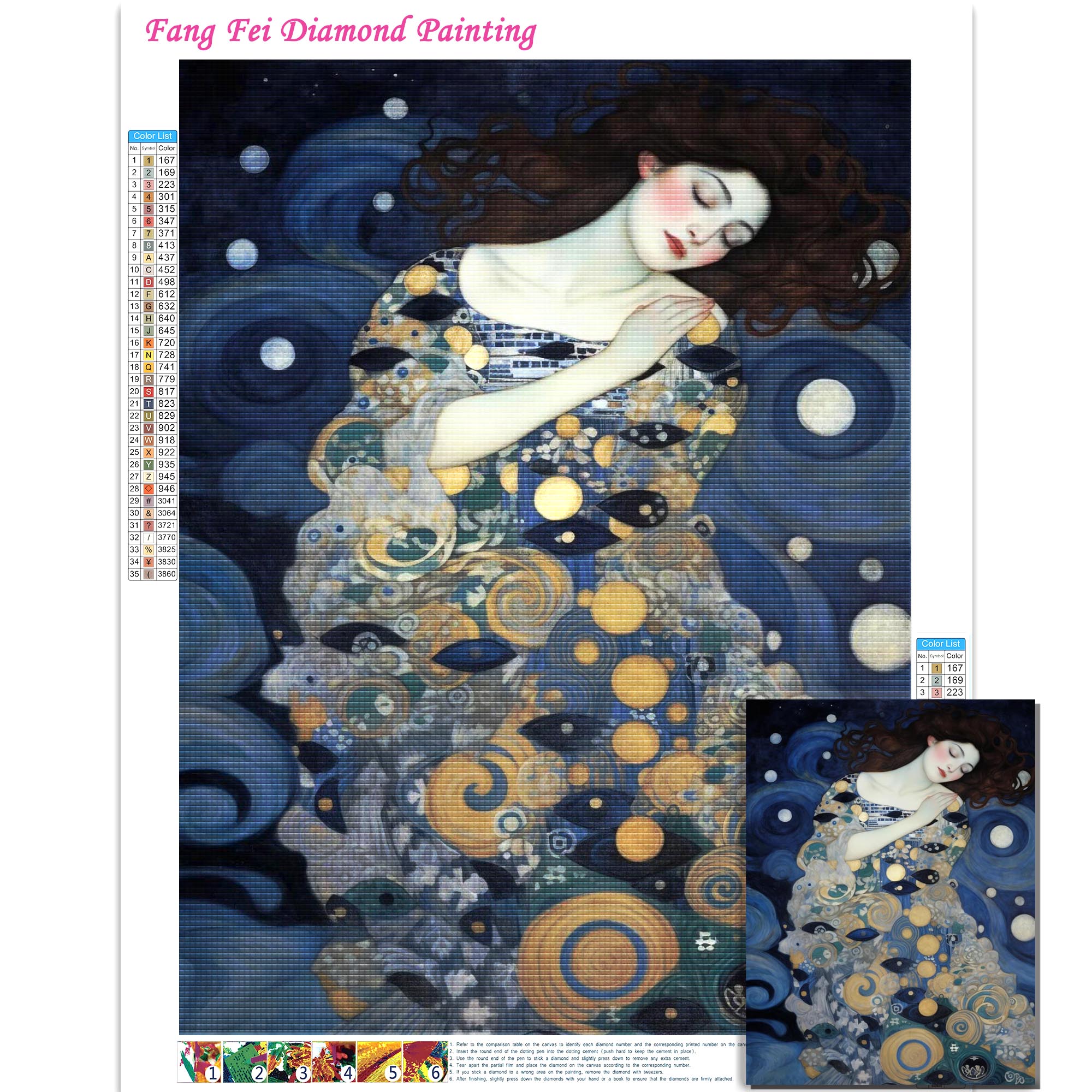 5D AI Fantasy Woman Oil Lmage  - Embroidery Ai 리뷰 및 가격