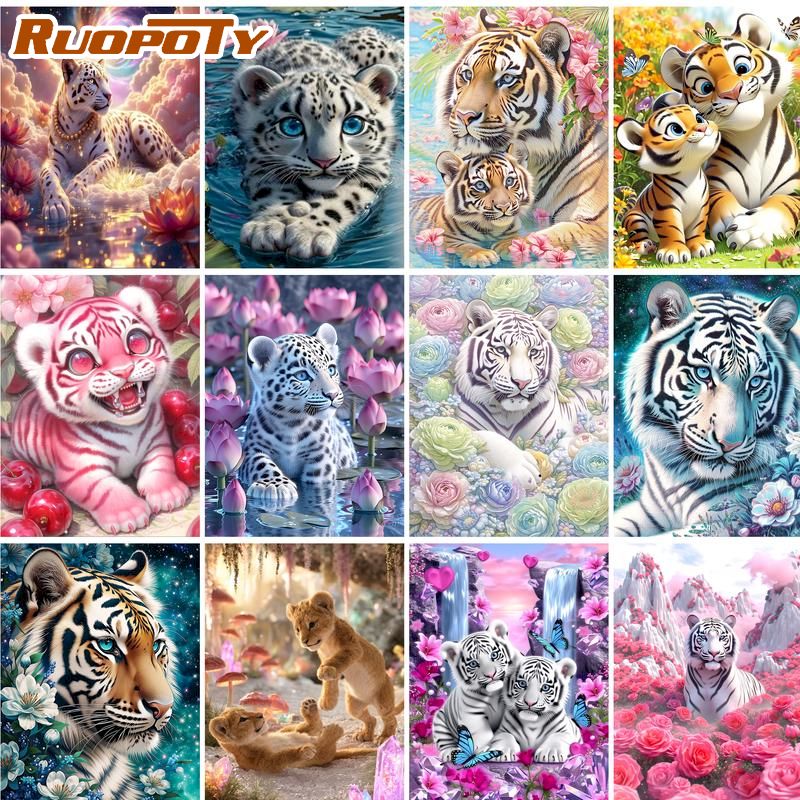 RUOPOTY Diamond Painting Kits  - Embroidery Ideas For Bags 리뷰 및 가격