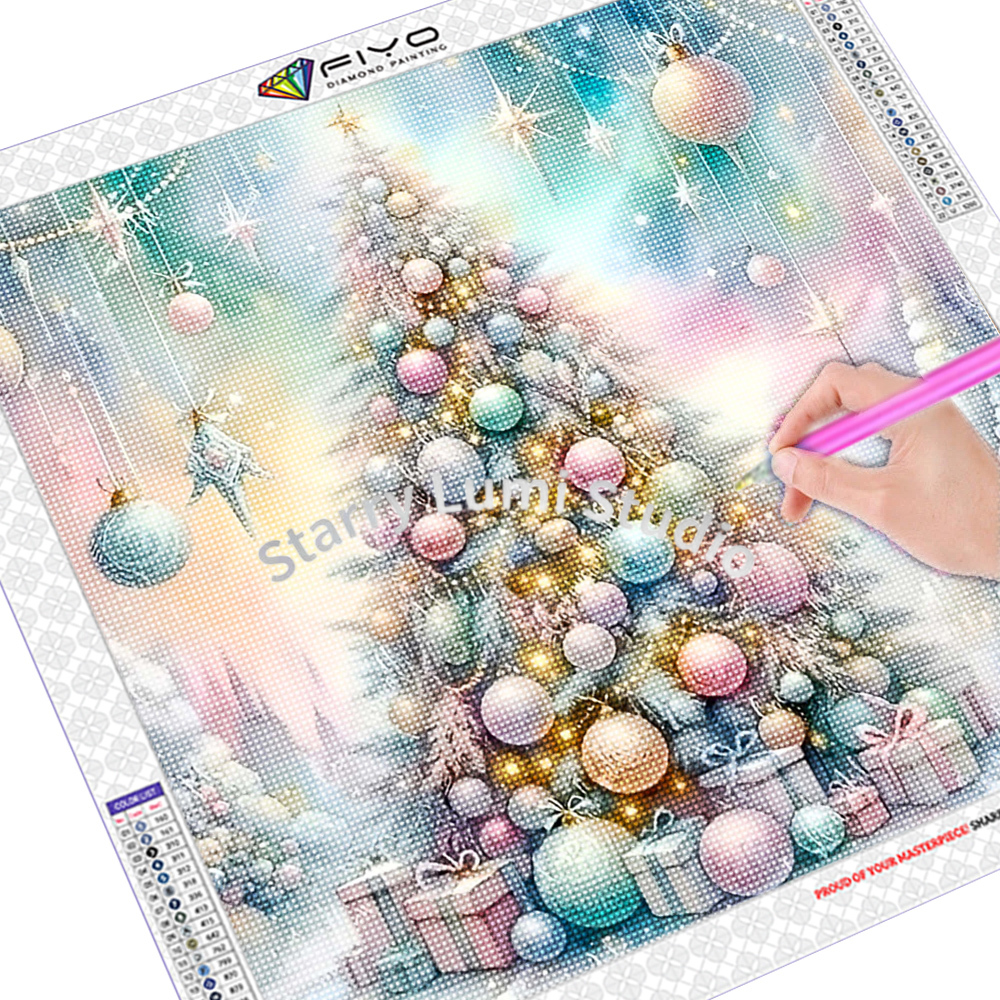 Diamond Painting Kit Christmas - Embroidery Handicraft 리뷰 및 가격