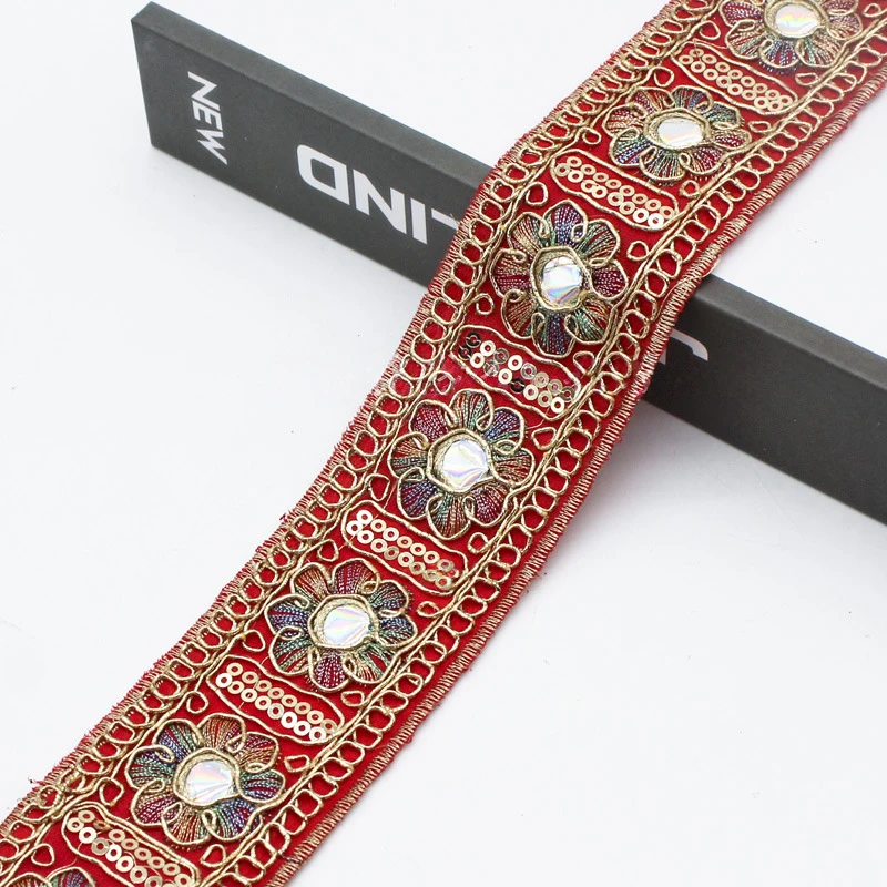 10yards Chinese Ethnic Embroid - Embroidery Gold 리뷰 및 가격