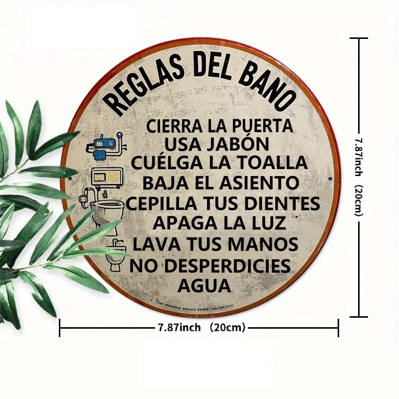 2D Flat, 1pc Spanish Bathroom  - Embroidery Wall Art 리뷰 및 가격