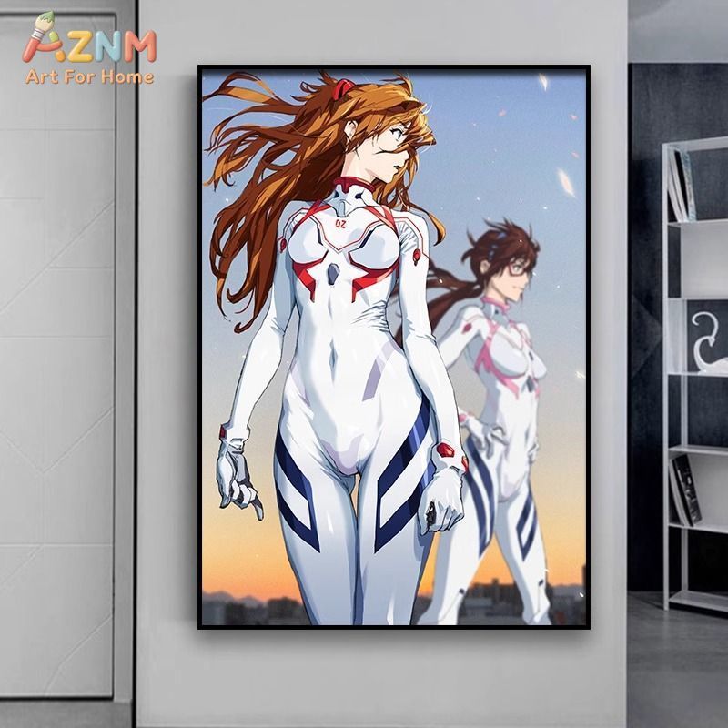 AZNM Neon Genesis Evangelion A - Embroidery Wall Art 리뷰 및 가격