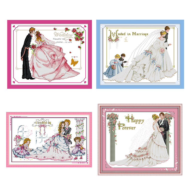 Wedding Series Counting Cross  - Embroidery Tas 리뷰 및 가격