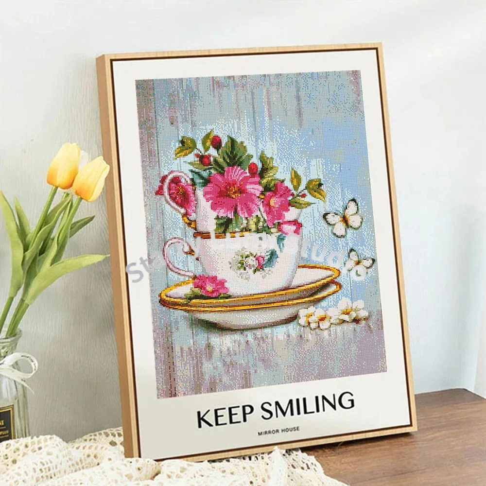 5D Diamond Painting Book Coffe - Embroidery Wall Art 리뷰 및 가격