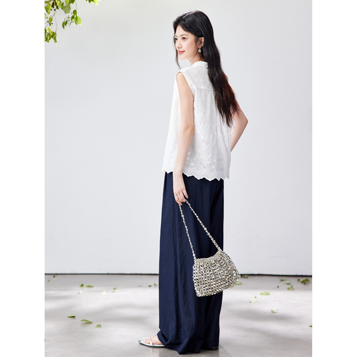 VIMLY Chinese Style Two Piece  - Embroidery Uniforms 리뷰 및 가격