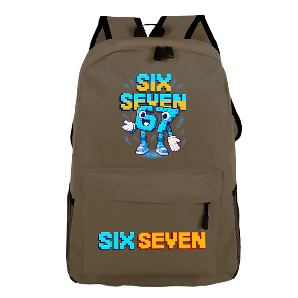 Six Seven Backpack Italian Bra - Embroidery Gold 리뷰 및 가격