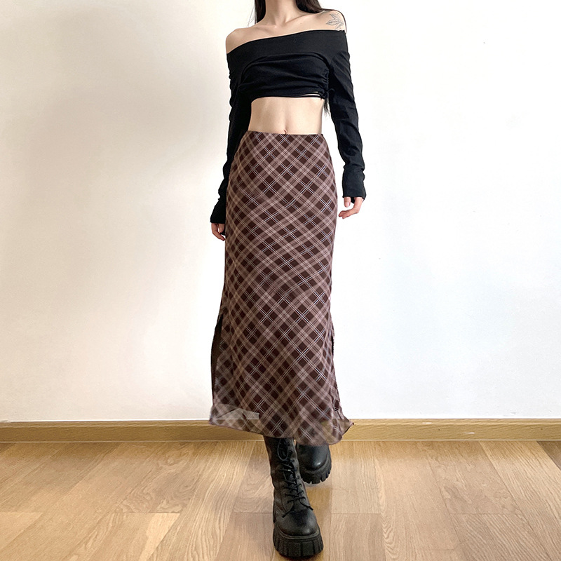 Women Spring Autumn Plaid Prin - Felt Sheet Wool 리뷰 및 가격