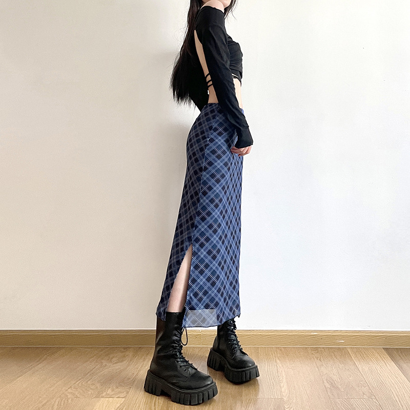Women Spring Autumn Plaid Prin - Felt Sheet Wool 리뷰 및 가격